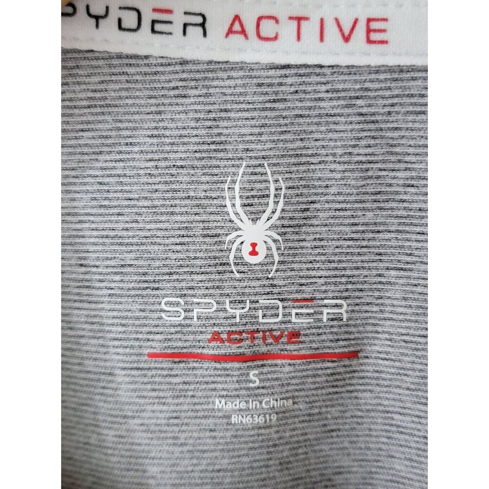Spyder Active Grey Long Sleeve Performance Top  Women's S - Picture 5 of 6